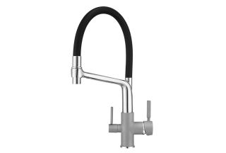 Смеситель для кухни Granula 0083, АЛЮМИНИУМ Алюминиум